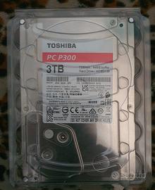 TOSHIBA PC P300 3TB HARD DISK HDD 3,5"  Ricambi