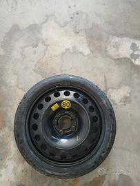 Ruotino di scorta alfa romeo,fiat,opel 5x105