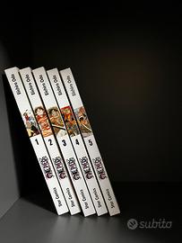 One piece manga 1-5