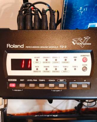 centralina Roland TD3