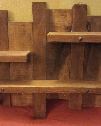 Mensola da parete in legno