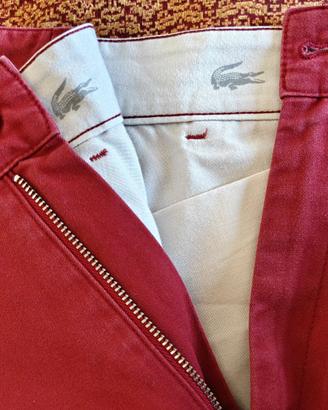 PANTALONI ORIGINALI LACOSTE DA UOMO