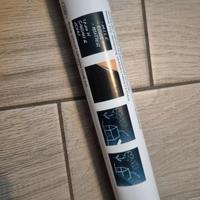 Lavagna, rotolo adesivo con 3 gessetti