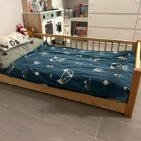 Letto Montessori 140x70 + materasso memory