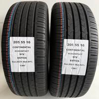 2 GOMME 205 55 16 CONTINENTAL A1381