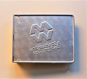 Porta cd MATCH MUSIC in mettallo anni '90