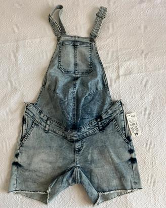 Salopette premaman jeans tg. 40