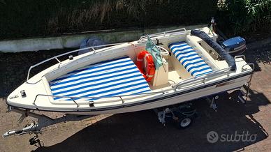 Barca open Conero Delfino 4.50m 25cv