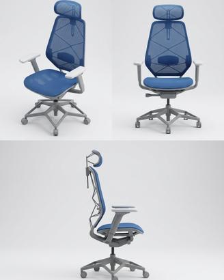 Sedia ergonomica - pari al nuovo