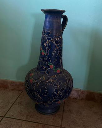 portaoggetti e vaso in ceramica 