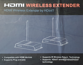 Kit wireless HDMI Full HD fino a 50m