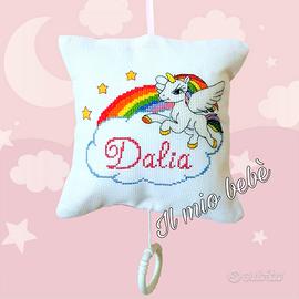 Carillon personalizzato ricamo a mano scegli 