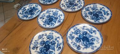 piatti porcellana Wedgwood 7 pezzi 