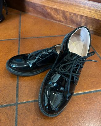 Scarpe cerimonia vernice bambino n.36