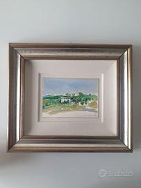 Dipinto quadro Verdi Colline di Mauro Cammilli