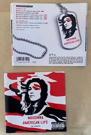 Cover Cd Madonna - American life the remixes SOLO