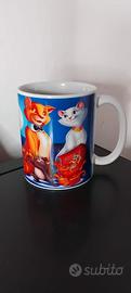 tazza degli aristogatti con scatola