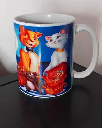 tazza degli aristogatti con scatola