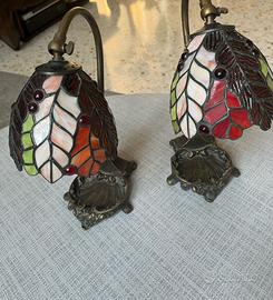 Due lampade stile Tiffany