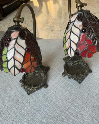 Due lampade stile Tiffany