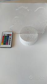 lampada my hero academia RGB con telecomando