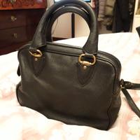 Borsetta in pelle nera