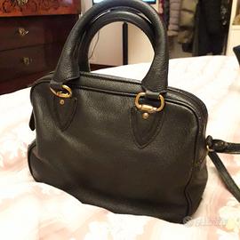 Borsetta in pelle nera