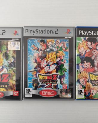 Dragon Ball Z Budokai Tenkaichi 1, 2, 3