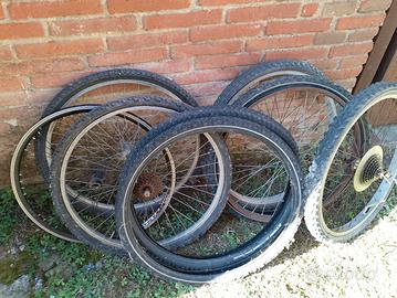ruote e copertoni per MTB/bicicletta di 26 pollici