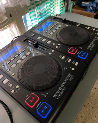 Console Stage Line + Mixer Behringer DJX750