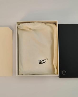 Porta passaporto Montblanc pelle nera
