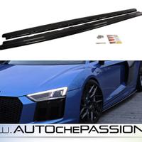 Coppia splitter minigonne per Audi R8 e R8 Spyder