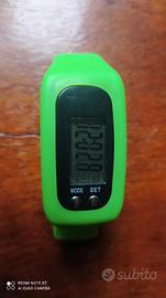 OROLOGIO CONTAPASSI PEDOMETRO CONTA PASSI TIME CAL