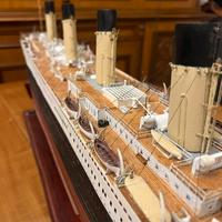Modellino titanic fatto a mano