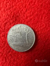 Moneta 10 lire spiga rara