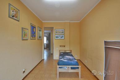 letto con rete Ikea e materasso Memory foam