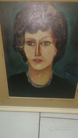 Dipinto volto di donna