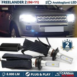 Kit Luci LED per Freelander 2 ANABBAGLIANTI 8000LM
