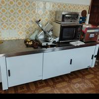 Banco acciaio Zanussi professionale