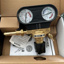RIDUTTORE PRESSIONE ARGON MISCELA 200bar MIG MAG