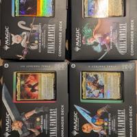 VENDUTO - magic final fantasy - Commander set 