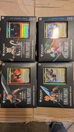 VENDUTO - magic final fantasy - Commander set 