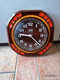 OROLOGIO VINTAGE DA PARETE PORCELLANA MADE GERMANY
