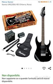 Chitarra elettrica Ibanez IJRG2O0U-RD ros