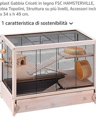 Gabbia per criceto