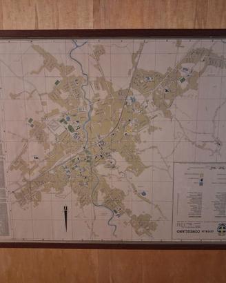 Conegliano carta geografica 
