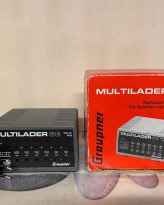 Carica batterie modellismo Multilader 6E
