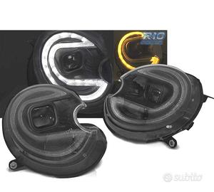 FARI XENON MINI COOPER 06-14 LED NERO