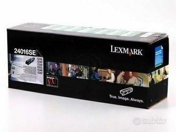 Toner Lexmark E240 24016SE Original Nero