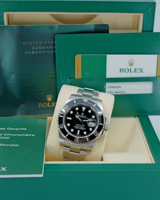 ROLEX SUBMARINER 116610LN GAR ITALIA 2014 FULL SET